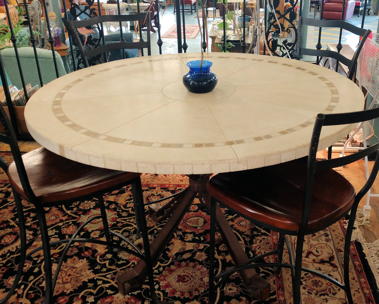 tile top dining room table sets